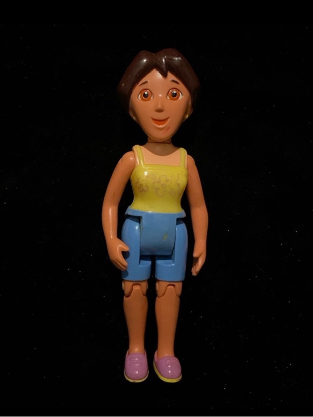 Vintage Dora The Explorer Mom Dollhouse Figure